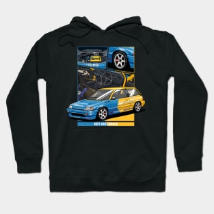 The 90s Hot Hatchback Hoodie